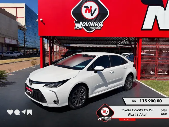 Toyota Corolla 2.0 XEI 16V Flex 4P Automatico 2020