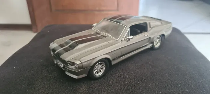 Miniatura Shelby Gt500 Eleanor Yatming 1:24 Cinza