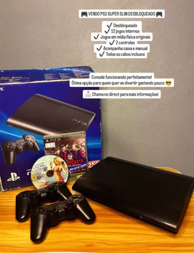 Ps3 super slim desbloqueado