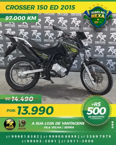 Moto Yamaha Crosser 150 ED 2015