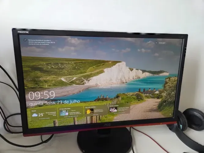 PC Gamer Completo + Monitor Gamer 24" + Teclado Mecânico