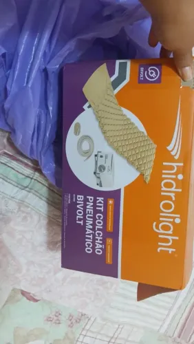 Kit Colchão Pneumático Hidrolight Bivolt 