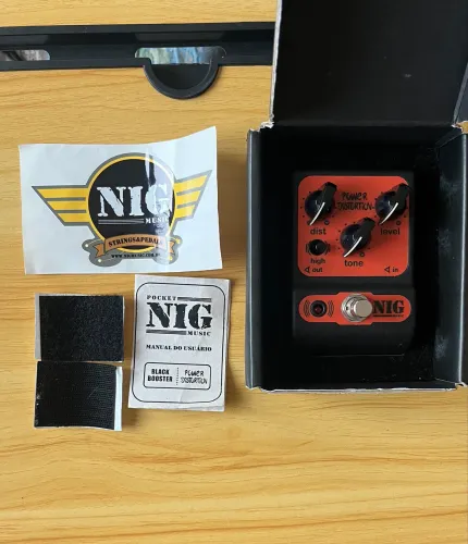 Pedal Guitarra Power Distortion - NIG