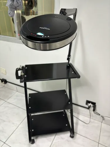 Carrinho auxiliar + Lupa luminária