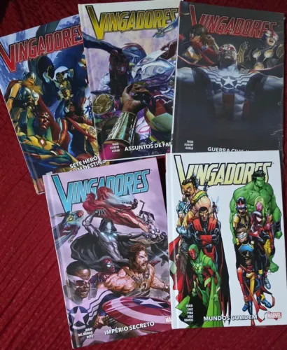 Vingadores Mark Waid hqs completa