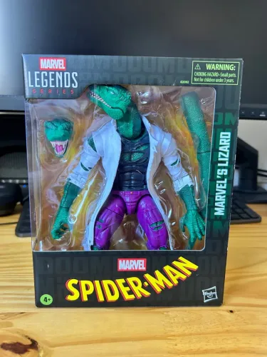 Boneco Lagarto Lizard Homem Aranha Marvel Legends Lacrado