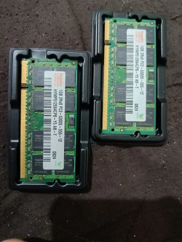 Memórias 2x1gb Ddr2 667Mhz