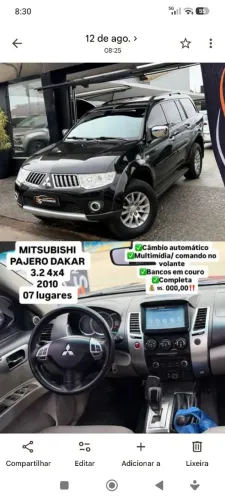 Mitsubishi Pajero Dakar 3.2 4X4 T.i. Dies. 5P Aut. 2010