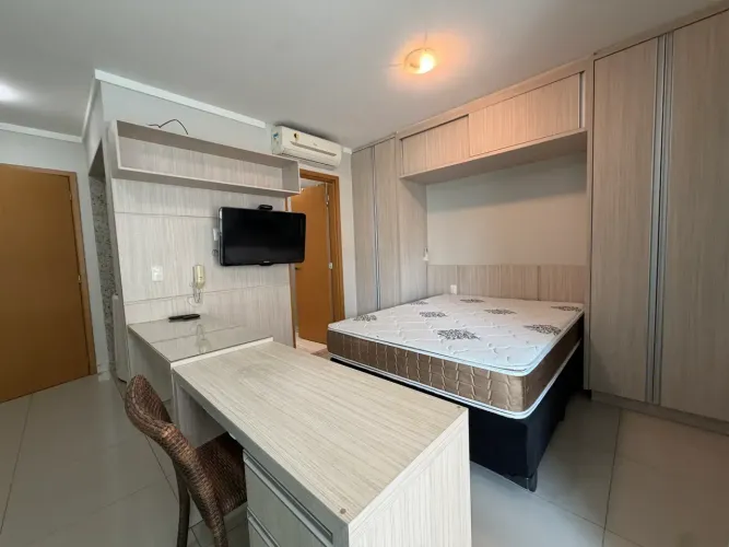 Studio 45 M² 1 quarto mobiliado para aluguel Setor Bueno ao lado do Parque Vaca Brava, Goi