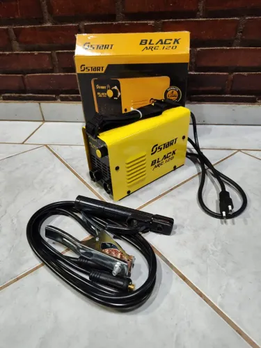 Máquina De Solda Inversora Elétrica Portátil 120a Mma Eletrodo Tig