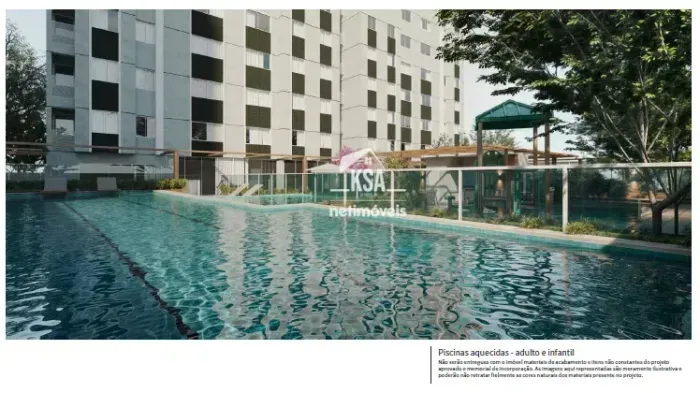 Imóvel para venda com 50 metros quadrados com 2 quartos em Guará II - Brasília - DF
