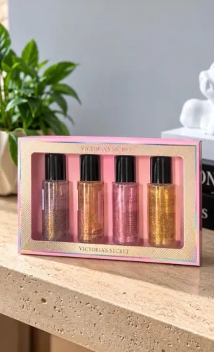 Kit mini Victoria Secret com brilho