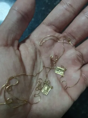 Escapulário de ouro 1.6g