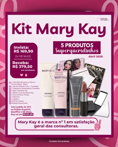 Venha ser consultora Mary Kay 