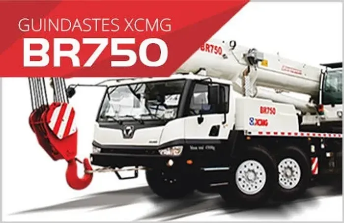 Guindaste XCMG BR 75 ano 2015