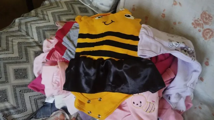Lote de roupa menina