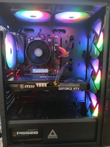PC GAMER RTX 3060 12GB / AMD 5600G / 16GB RAM / 1TB NVME