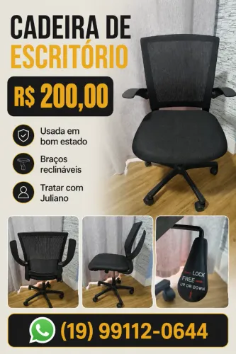 Cadeira de Escritório - R$200,00