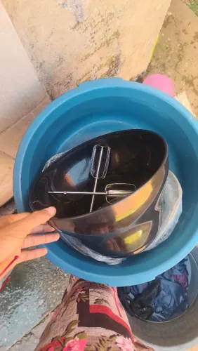 Batedeira Arno Chef 400W 5L Preta - Nova, Nunca Usada (Completíssima) não faço entrega!
