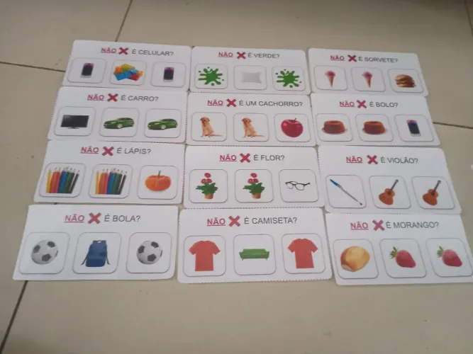 12 cartas para trabalhar o não com as crianças
