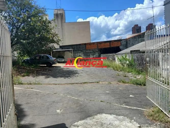 Terreno comercial com 400m³, banheiros no Jardim São Paulo - Guarulhos/SP Por R$ 8.900,00
