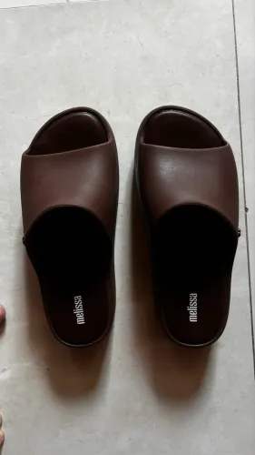 Melissa Platform Marrom número 38