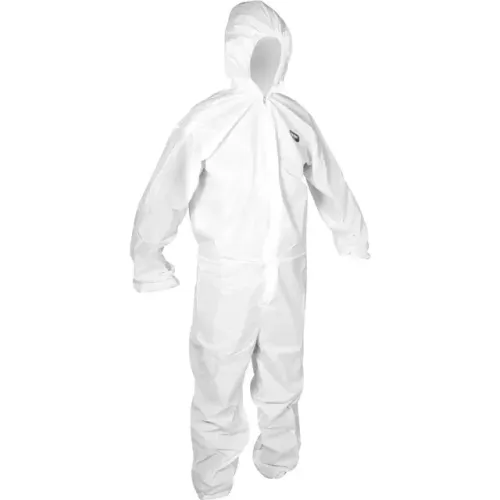 Macacão com capuz, branco, tamanho G, AI 30 PPL, VONDER