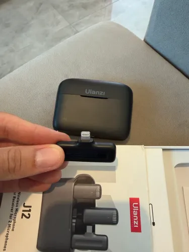 Microfone sem fio Ulanzi J12 - Oportunidade 