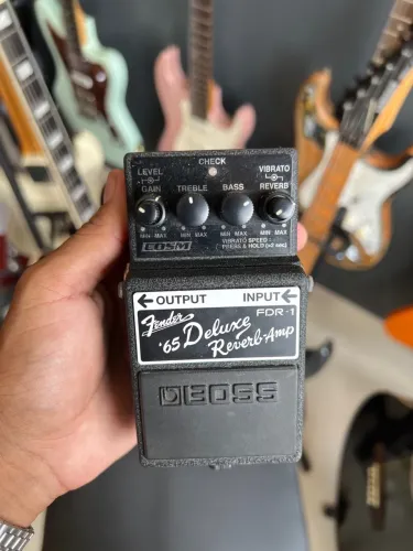PEDAL BOSS FENDER REVERB AMPO