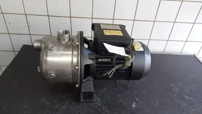 Motobomba Semi-nova Autoaspirante Inox ThebeTJET-60 - :0,5CV RPM:3450 Vol:127/220
