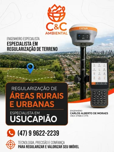 Regularização de Áreas Rurais e Urbanas