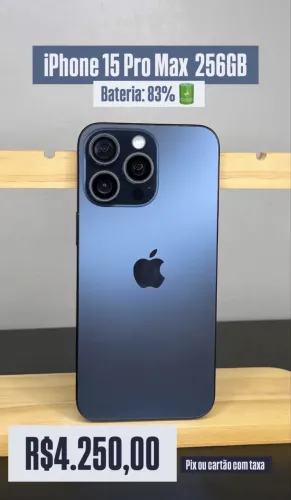 IPHONE 15 PRO MAX 256GB