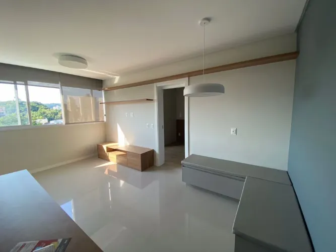Apartamento com 1 dormitório para alugar, 47 m² por R$ 2.500,00 - Velha - Blumenau/SC