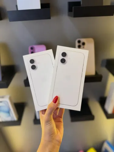 IPHONE 17 256GB (Branco) - LACRADO | 1 ANO DE GARANTIA APPLE | SUP. NOVA FRONTEIRA | THE