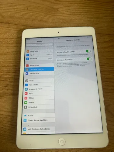 iPad mini Apple Prata - Funcionando - Bem Conservado