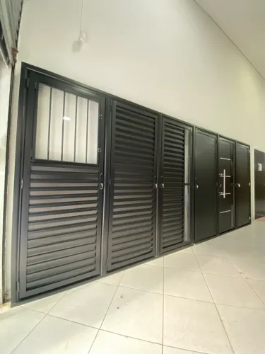 PORTAS DE ALUMÍNIO PRETO - PROMOÇÃO EXCLUSIVA