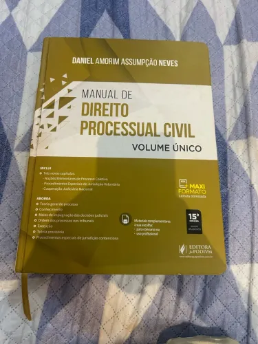 MANUAL DE DIREITO PROCESSUAL CIVIL
