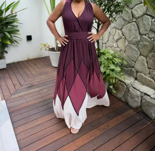 Vestido longo Sport Fino