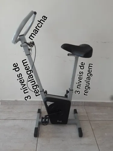 Bicicleta ergométrica com marcha,
