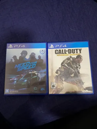 JOGOS PS4 - CALL OF DUTY / NFS