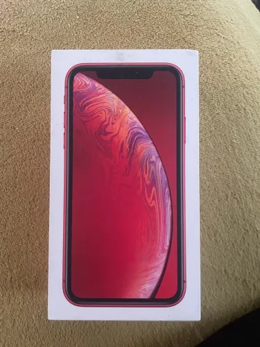 Caixa original iPhone XR red