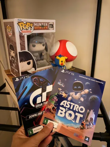 Vendo Jogos PS5 (Código Digital PSN): Astro Bot + Gran Turismo 7