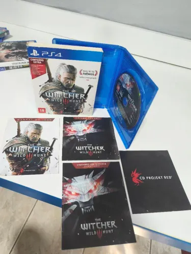 Vendo ou troco jogo The witcher 3 wild Hunt ps4/ps5