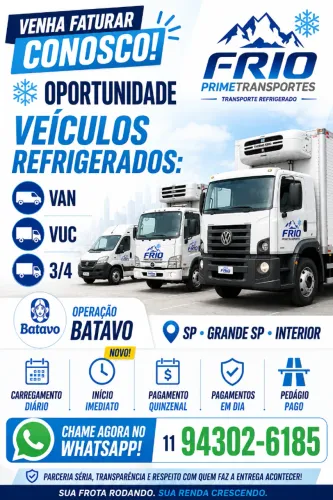 AGREGAR VEÍCULOS REFRIGERADO