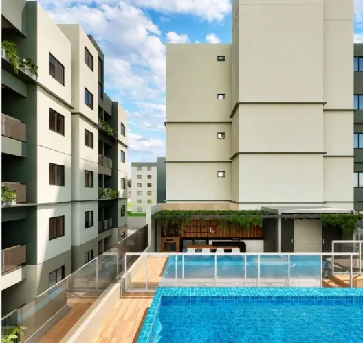 Apartamento novíssimo para locação no Residencial Murano, no Portal do Sol/Quadramares,