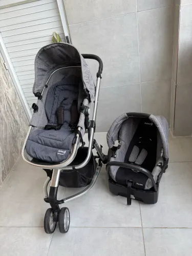 Carrinho safety 1st + bebê conforto