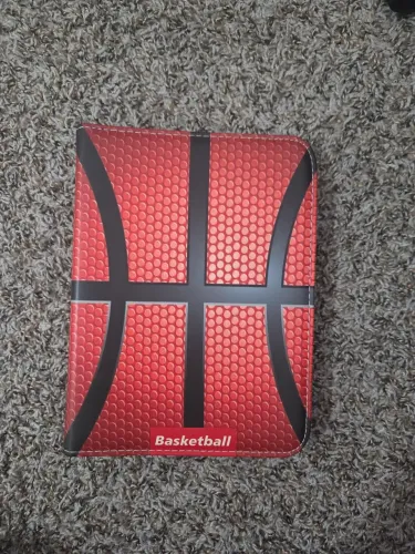 Binder Case Álbum Basquete 400 Pockets Páginas p/ Cartas NBA Panini Pokémon Yu-Gi-Oh.
