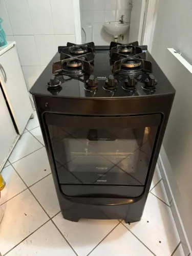 Fogão consul mesa de vidro