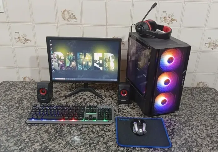 Gamer i5 10ª ou 12ª - 16GB - GTX - M.2 - LCD 19 HDMI