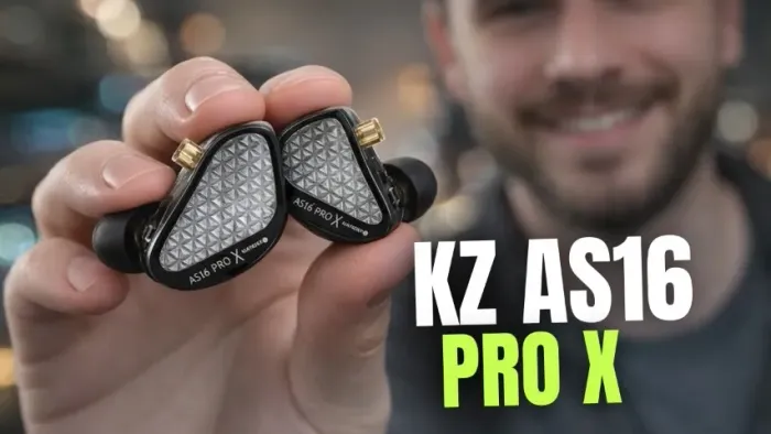 Fone KZ AS16 PRO X C/ Bag 16 Drivers (LACRADO)